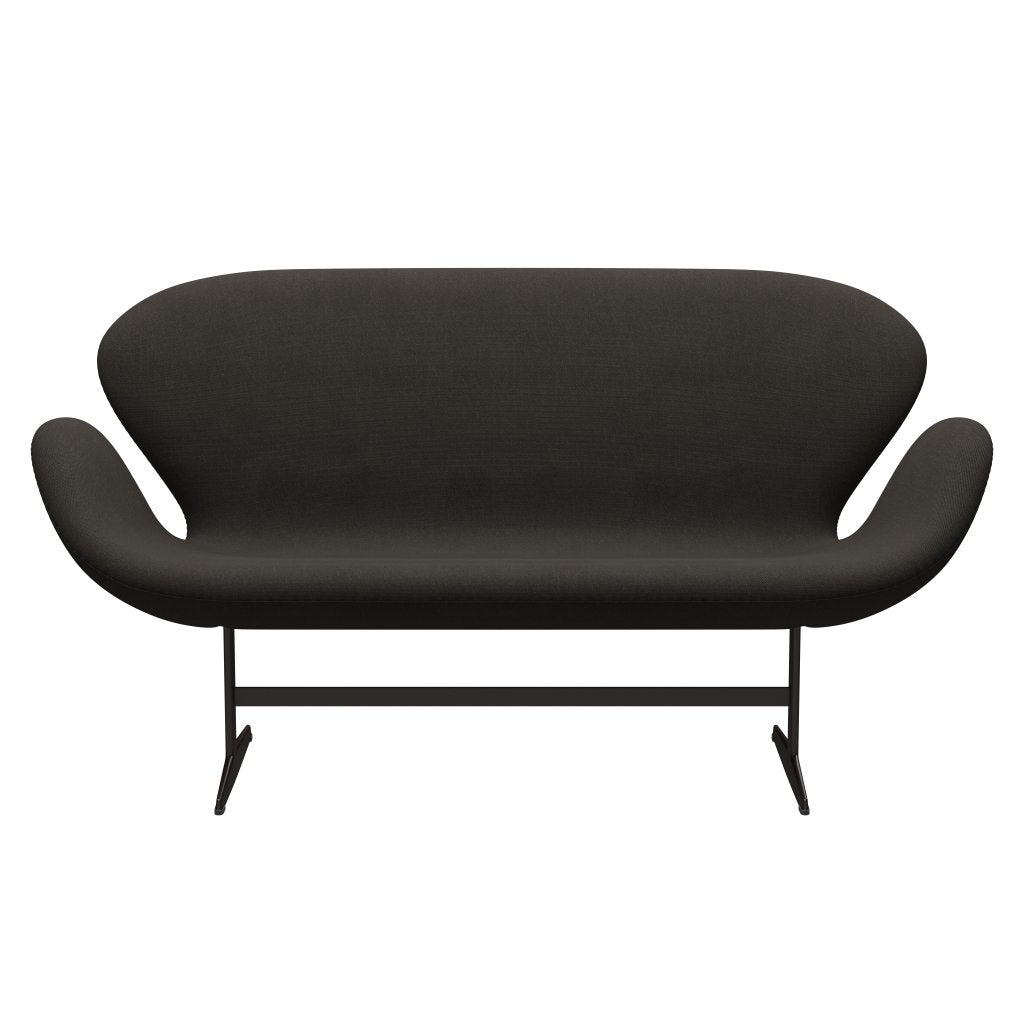 [product_category]-Fritz Hansen Swan Sofa 2 Seater, Brown Bronze/Steelcut Brown-Fritz Hansen-3321-STI370-BBBASE-FRI-1
