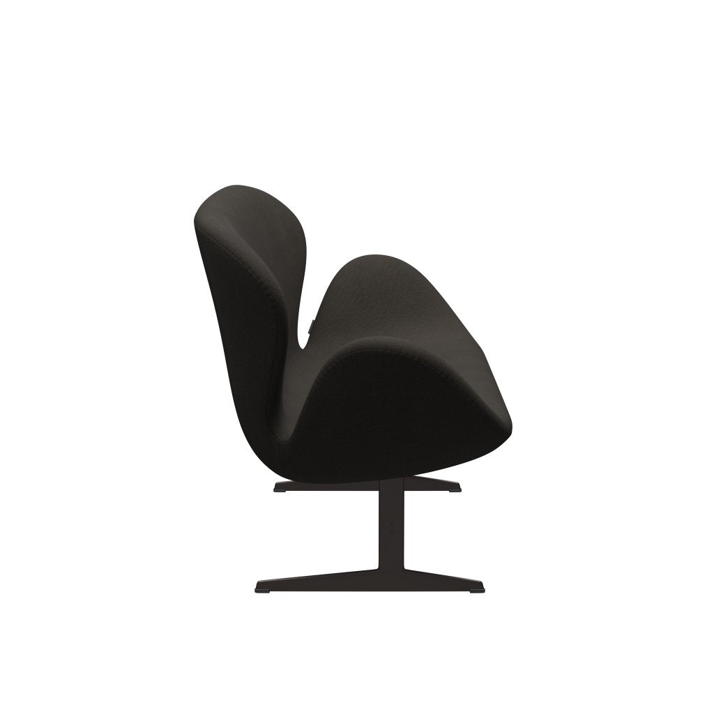 [product_category]-Fritz Hansen Swan Sofa 2 Seater, Brown Bronze/Steelcut Brown-Fritz Hansen-3321-STI370-BBBASE-FRI-3
