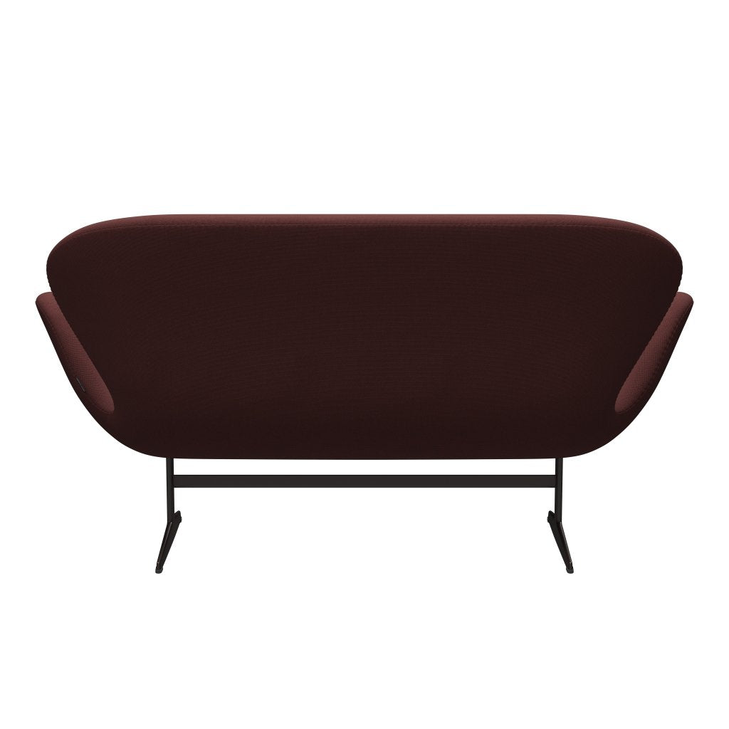 [product_category]-Fritz Hansen Swan Sofa 2 Seater, Brown Bronze/Steelcut Dark Brown (655)-Fritz Hansen-3321-STI655-BBBASE-FRI-4