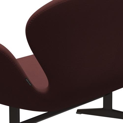 [product_category]-Fritz Hansen Swan Sofa 2 Seater, Brown Bronze/Steelcut Dark Brown (655)-Fritz Hansen-3321-STI655-BBBASE-FRI-5