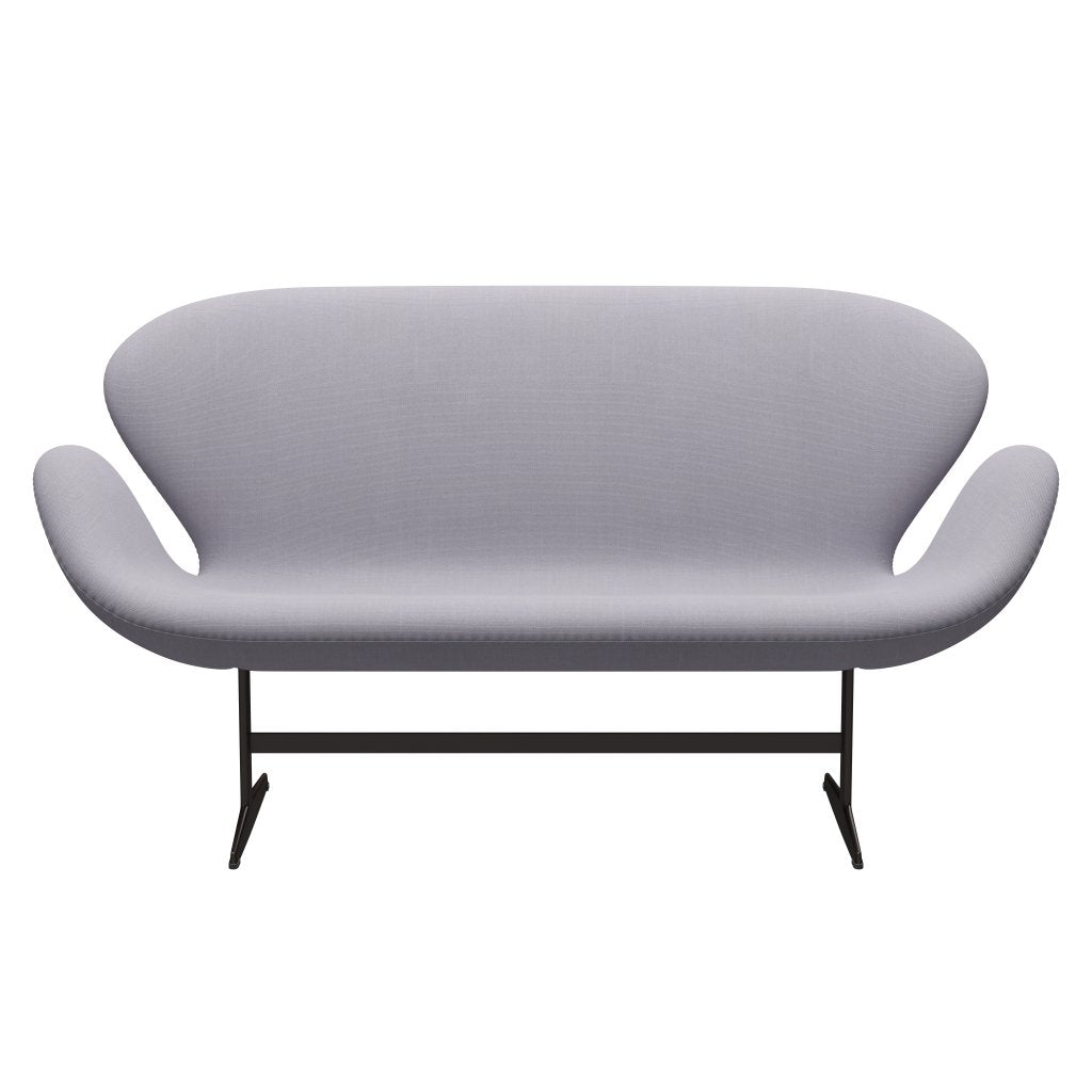 [product_category]-Fritz Hansen Swan Sofa 2 Seater, Brown Bronze/Steelcut Siber Grey Light-Fritz Hansen-3321-STI135-BBBASE-FRI-1