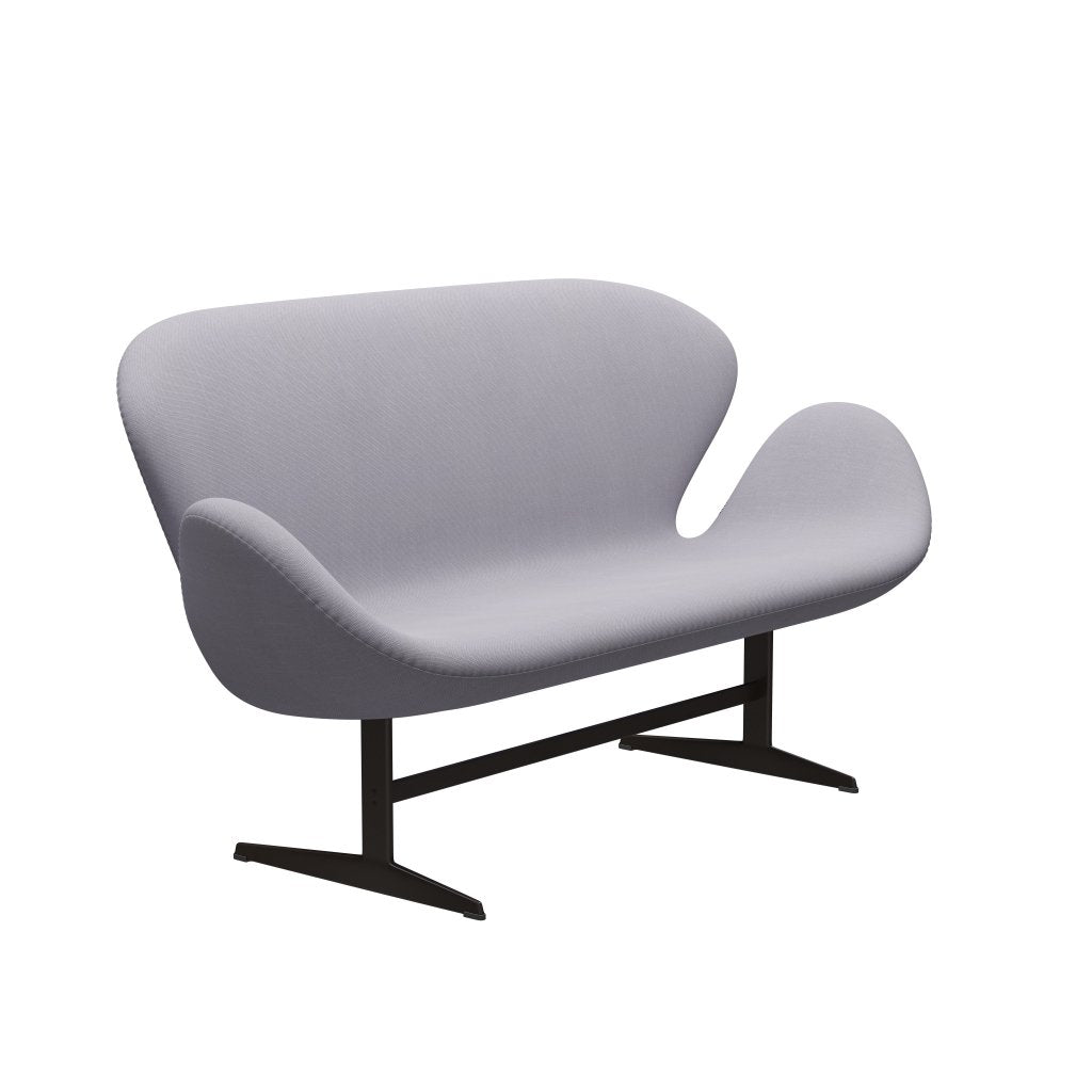 [product_category]-Fritz Hansen Swan Sofa 2 Seater, Brown Bronze/Steelcut Siber Grey Light-Fritz Hansen-3321-STI135-BBBASE-FRI-2