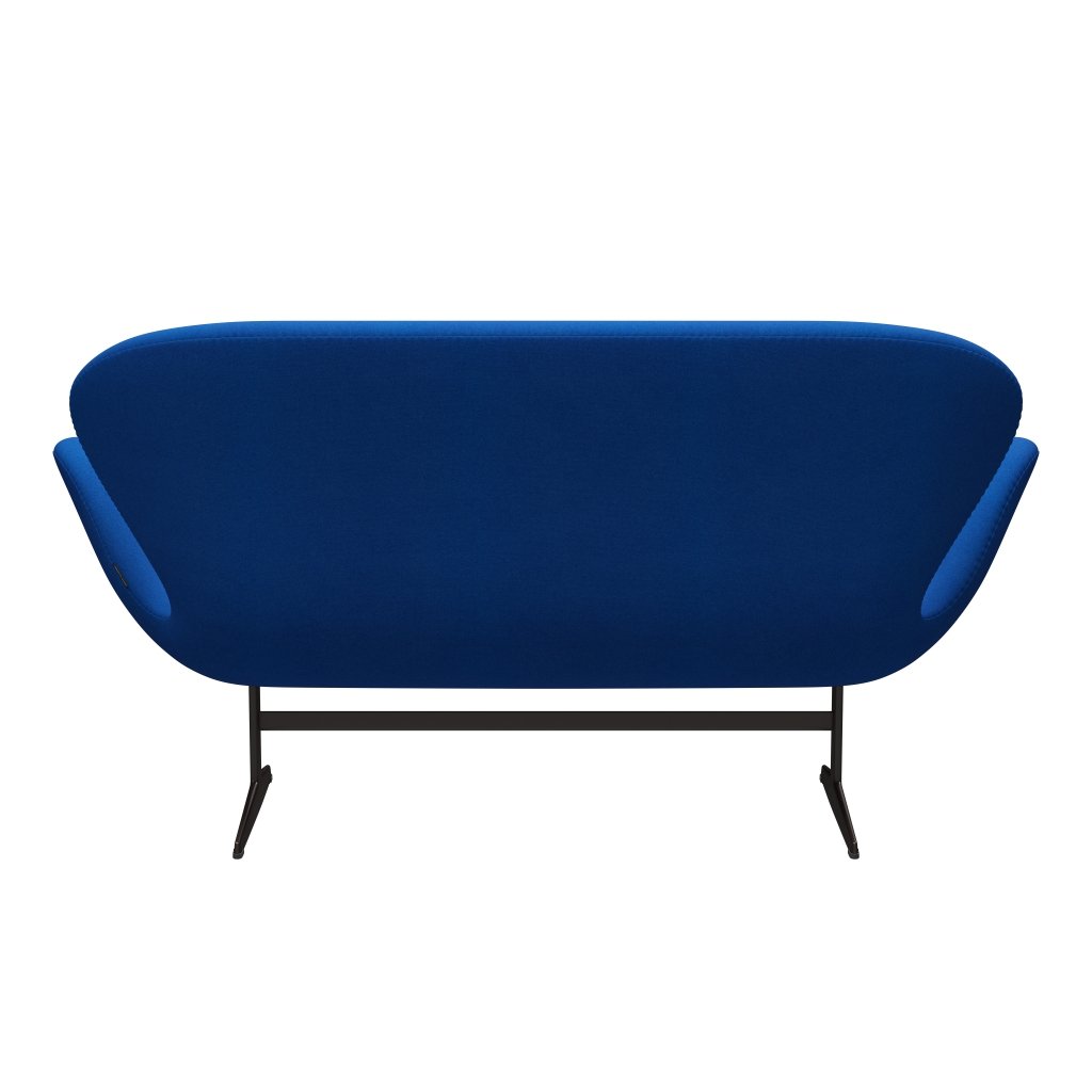 [product_category]-Fritz Hansen Swan Sofa 2 Seater, Brown Bronze/Tonus Blue-Fritz Hansen-3321-TON129-BBBASE-FRI-4