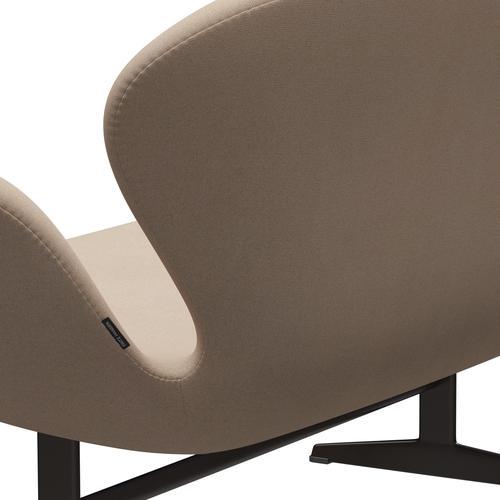[product_category]-Fritz Hansen Swan Sofa 2 Seater, Brown Bronze/Tonus Sand-Fritz Hansen-3321-TON135-BBBASE-FRI-5
