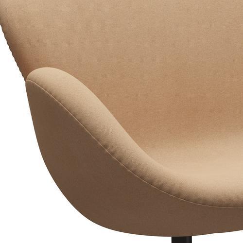 [product_category]-Fritz Hansen Swan Sofa 2 Seater, Brown Bronze/Tonus Warm Beige-Fritz Hansen-3321-TON224-BBBASE-FRI-7