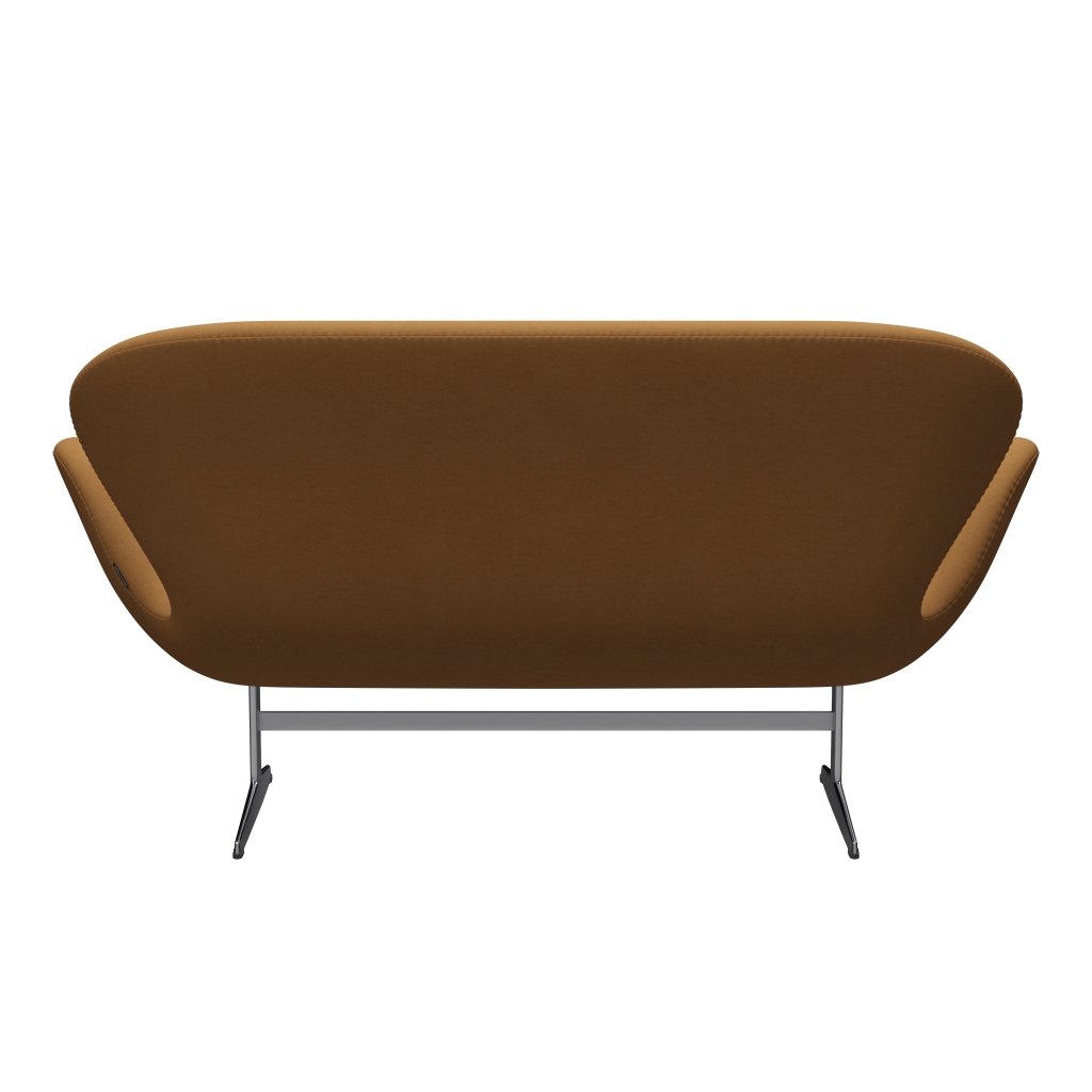 [product_category]-Fritz Hansen Swan Sofa 2 Seater, Satin Brushed Aluminium/Comfort Beige (09084)-Fritz Hansen-3321-C09084-SPAL-FRI-4