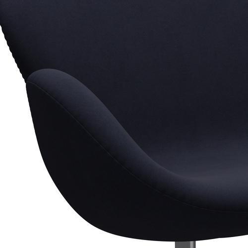 [product_category]-Fritz Hansen Swan Sofa 2 Seater, Satin Brushed Aluminium/Comfort Earth Grey-Fritz Hansen-3321-C66005-SPAL-FRI-7