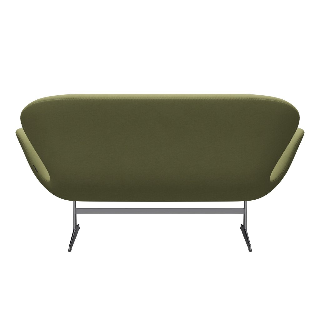 [product_category]-Fritz Hansen Swan Sofa 2 Seater, Satin Brushed Aluminium/Comfort Grey (68009)-Fritz Hansen-3321-C68009-SPAL-FRI-4