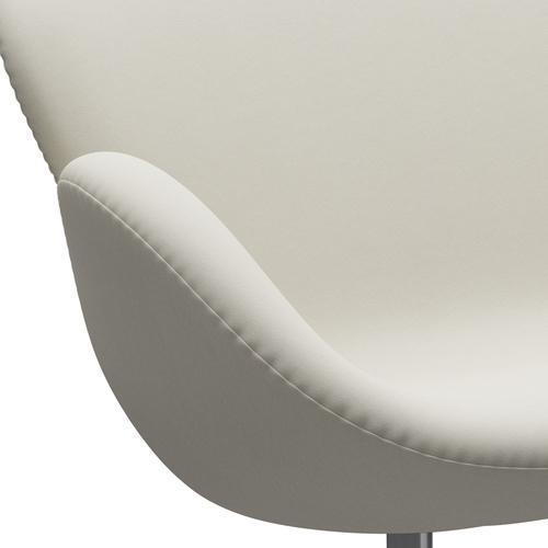 [product_category]-Fritz Hansen Swan Sofa 2 Seater, Satin Brushed Aluminium/Comfort Light Grey-Fritz Hansen-3321-C60002-SPAL-FRI-7