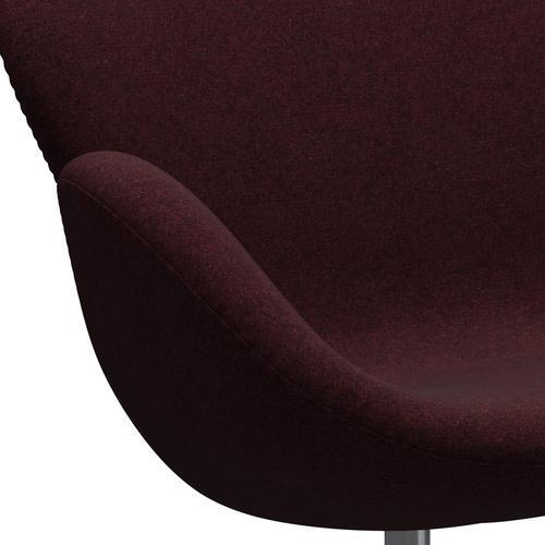 [product_category]-Fritz Hansen Swan Sofa 2 Seater, Satin Brushed Aluminium/Divina Melange Pink Dark-Fritz Hansen-3321-DIM581-SPAL-FRI-7