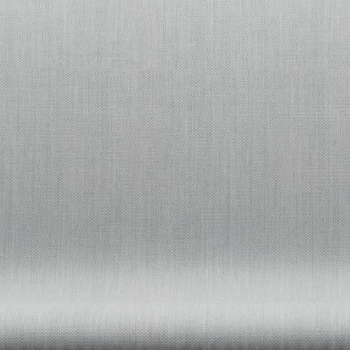 [product_category]-Fritz Hansen Swan Sofa 2 Seater, Satin Brushed Aluminium/Fiord Grey/Medium Grey-Fritz Hansen-3321-FIO121-SPAL-FRI-6
