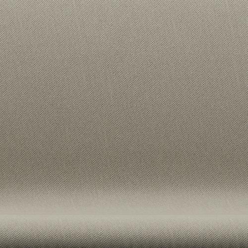 [product_category]-Fritz Hansen Swan Sofa 2 Seater, Satin Brushed Aluminium/Fiord Taupe Bright-Fritz Hansen-3321-FIO262-SPAL-FRI-6