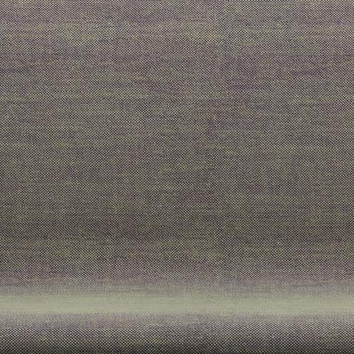 [product_category]-Fritz Hansen Swan Sofa 2 Seater, Satin Brushed Aluminium/Sunniva Light Green/Violet-Fritz Hansen-3321-SV952-SPAL-FRI-6