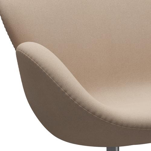 [product_category]-Fritz Hansen Swan Sofa 2 Seater, Satin Brushed Aluminium/Tonus Sand-Fritz Hansen-3321-TON135-SPAL-FRI-7