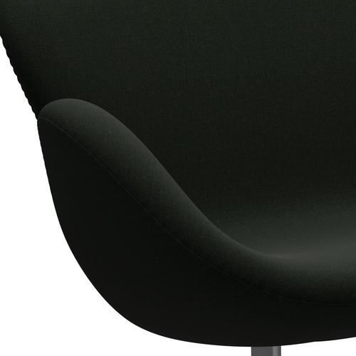 [product_category]-Fritz Hansen Swan Sofa 2 Seater, Silver Grey/Canvas Dark Green-Fritz Hansen-3321-CA0996-SGBASE-FRI-7