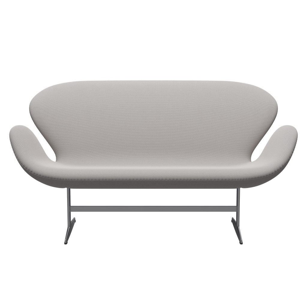 [product_category]-Fritz Hansen Swan Sofa 2 Seater, Silver Grey/Capture Grey-Fritz Hansen-3321-CP4001-SGBASE-FRI-1