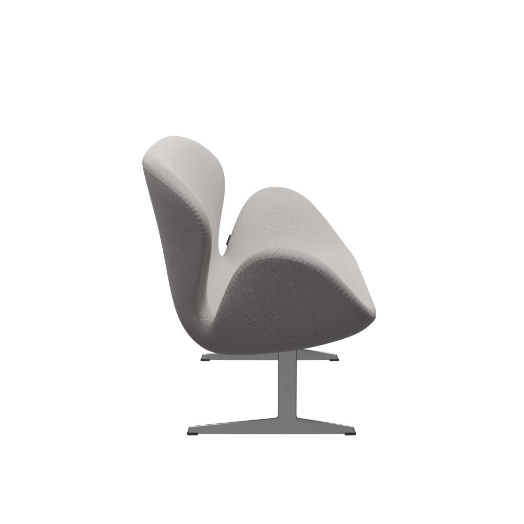 [product_category]-Fritz Hansen Swan Sofa 2 Seater, Silver Grey/Capture Grey-Fritz Hansen-3321-CP4001-SGBASE-FRI-3