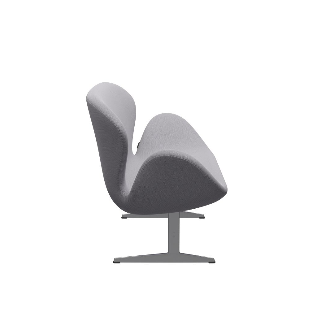 [product_category]-Fritz Hansen Swan Sofa 2 Seater, Silver Grey/Capture Light Grey-Fritz Hansen-3321-CP4102-SGBASE-FRI-3