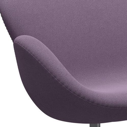 [product_category]-Fritz Hansen Swan Sofa 2 Seater, Silver Grey/Capture Light Violet-Fritz Hansen-3321-CP4501-SGBASE-FRI-7