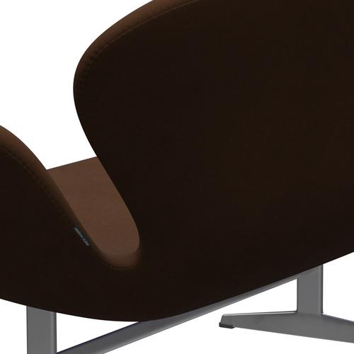 [product_category]-Fritz Hansen Swan Sofa 2 Seater, Silver Grey/Comfort Beige (00010)-Fritz Hansen-3321-C00010-SGBASE-FRI-5