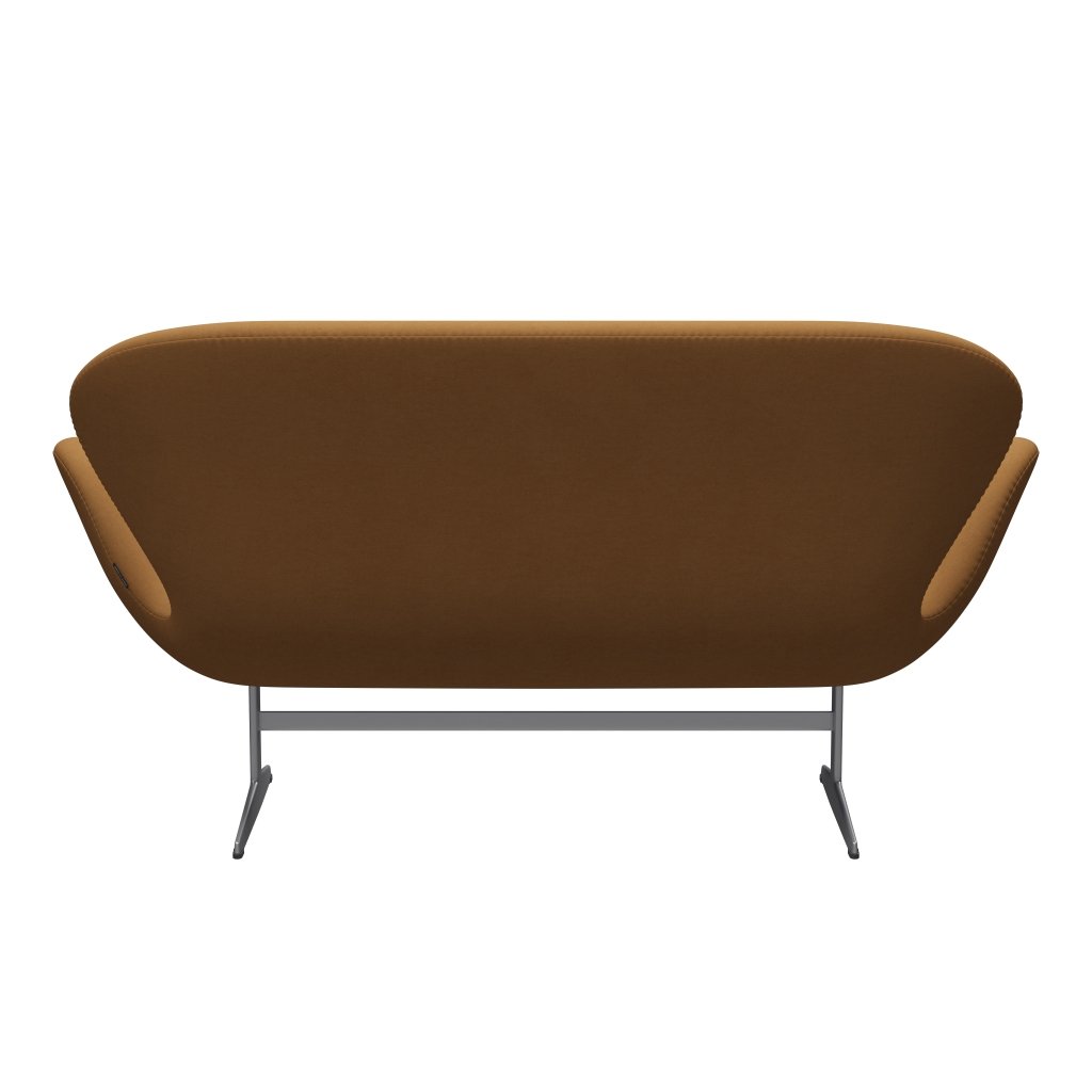 [product_category]-Fritz Hansen Swan Sofa 2 Seater, Silver Grey/Comfort Beige (09084)-Fritz Hansen-3321-C09084-SGBASE-FRI-4