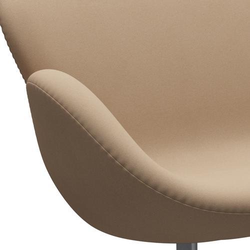 [product_category]-Fritz Hansen Swan Sofa 2 Seater, Silver Grey/Comfort Beige (61003)-Fritz Hansen-3321-C61003-SGBASE-FRI-7