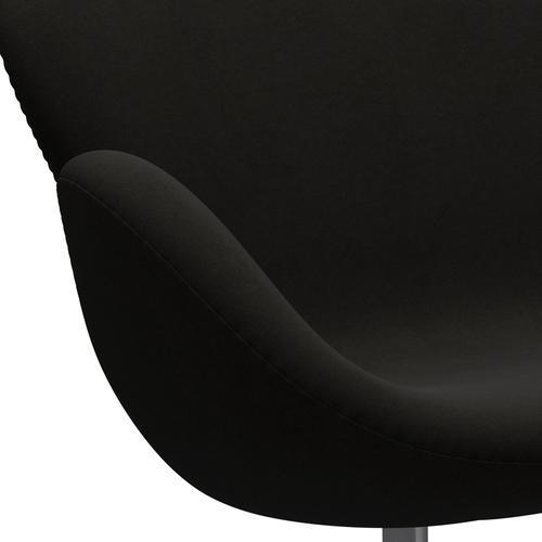 [product_category]-Fritz Hansen Swan Sofa 2 Seater, Silver Grey/Comfort Black (61013)-Fritz Hansen-3321-C61013-SGBASE-FRI-7