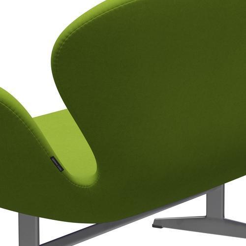 [product_category]-Fritz Hansen Swan Sofa 2 Seater, Silver Grey/Comfort Green (68011)-Fritz Hansen-3321-C68011-SGBASE-FRI-5
