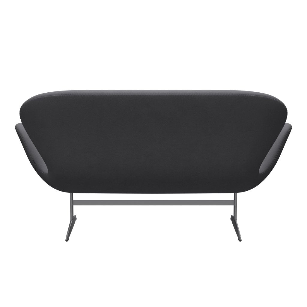 [product_category]-Fritz Hansen Swan Sofa 2 Seater, Silver Grey/Comfort Grey (01012)-Fritz Hansen-3321-C01012-SGBASE-FRI-4