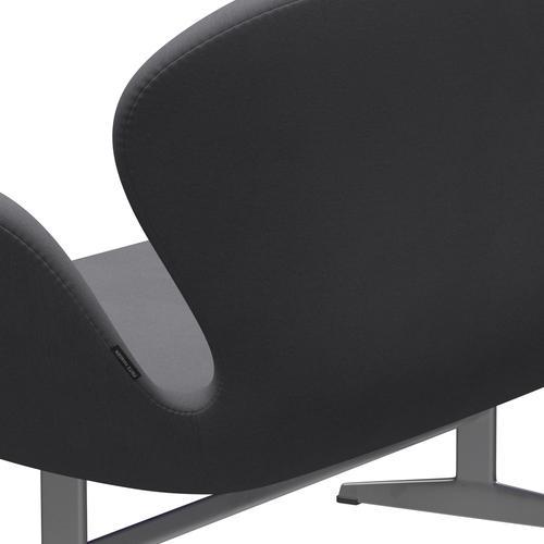 [product_category]-Fritz Hansen Swan Sofa 2 Seater, Silver Grey/Comfort Grey (01012)-Fritz Hansen-3321-C01012-SGBASE-FRI-5