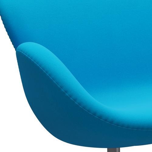 [product_category]-Fritz Hansen Swan Sofa 2 Seater, Silver Grey/Comfort Turquoise (67001)-Fritz Hansen-3321-C67001-SGBASE-FRI-7