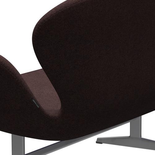 [product_category]-Fritz Hansen Swan Sofa 2 Seater, Silver Grey/Divina Melange Dusty Violet-Fritz Hansen-3321-DIM677-SGBASE-FRI-5