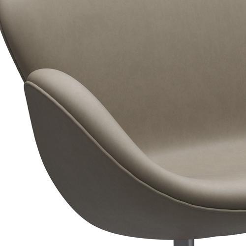 [product_category]-Fritz Hansen Swan Sofa 2 Seater, Silver Grey/Essential Light Grey-Fritz Hansen-3321-STLIGR-SGBASE-FRI-7