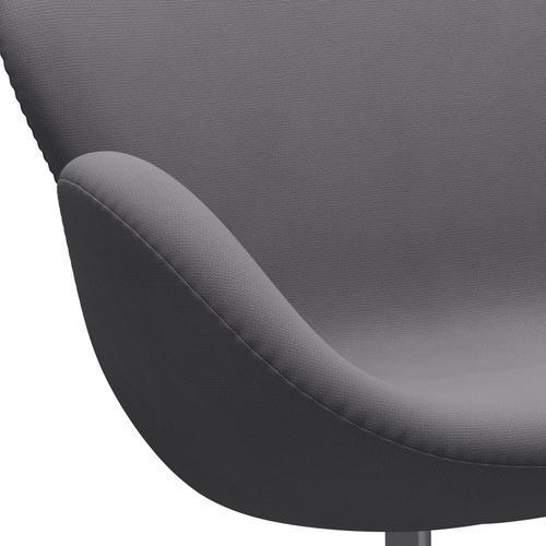 [product_category]-Fritz Hansen Swan Sofa 2 Seater, Silver Grey/Fame Grey (60078)-Fritz Hansen-3321-F60078-SGBASE-FRI-7