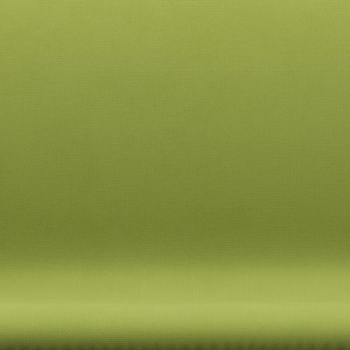 [product_category]-Fritz Hansen Swan Sofa 2 Seater, Silver Grey/Fame Light Grass Green-Fritz Hansen-3321-F68145-SGBASE-FRI-6