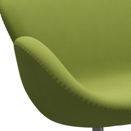 [product_category]-Fritz Hansen Swan Sofa 2 Seater, Silver Grey/Fame Light Grass Green-Fritz Hansen-3321-F68145-SGBASE-FRI-7