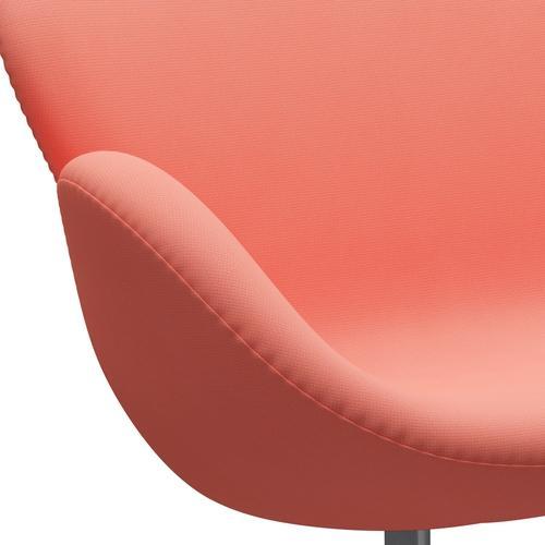 [product_category]-Fritz Hansen Swan Sofa 2 Seater, Silver Grey/Fame Pink Light-Fritz Hansen-3321-F64165-SGBASE-FRI-7