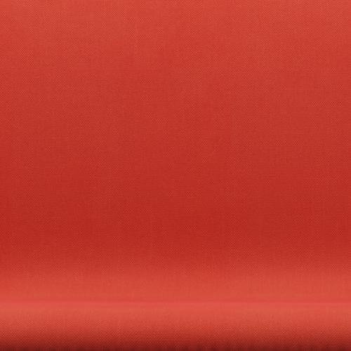 [product_category]-Fritz Hansen Swan Sofa 2 Seater, Silver Grey/Steelcut Light Red-Fritz Hansen-3321-STI550-SGBASE-FRI-6