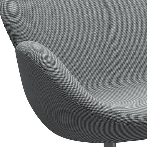 [product_category]-Fritz Hansen Swan Sofa 2 Seater, Silver Grey/Steelcut Trio Grey-Fritz Hansen-3321-STR133-SGBASE-FRI-7