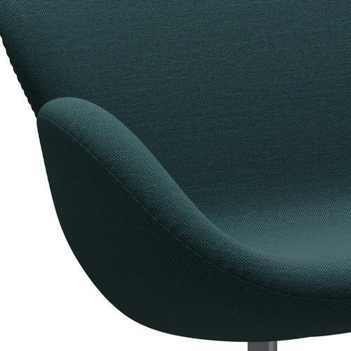 [product_category]-Fritz Hansen Swan Sofa 2 Seater, Silver Grey/Sunniva Green/Grey-Fritz Hansen-3321-SV863-SGBASE-FRI-7