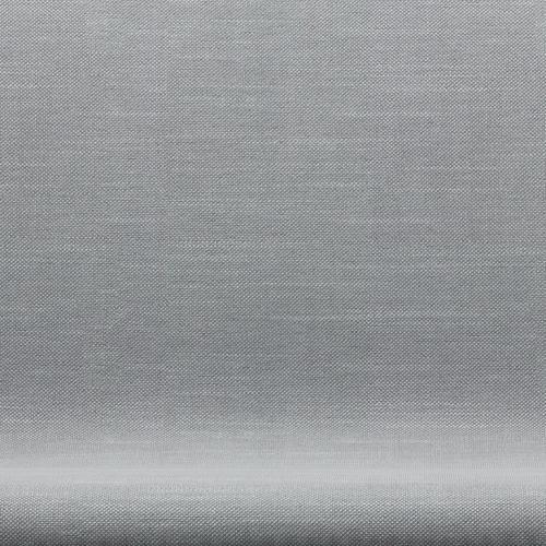[product_category]-Fritz Hansen Swan Sofa 2 Seater, Silver Grey/Sunniva Light Grey/Light Blue-Fritz Hansen-3321-SV133-SGBASE-FRI-6