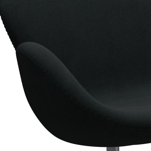 [product_category]-Fritz Hansen Swan Sofa 2 Seater, Silver Grey/Tonus Black-Fritz Hansen-3321-TON128-SGBASE-FRI-7