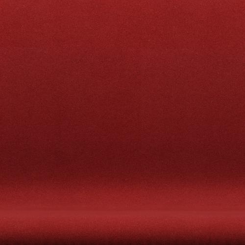[product_category]-Fritz Hansen Swan Sofa 2 Seater, Silver Grey/Tonus Burnt Red-Fritz Hansen-3321-TON207-SGBASE-FRI-6