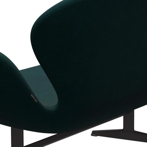[product_category]-Fritz Hansen Swan Sofa 2 Seater, Warm Graphite/Canvas Dark Blue/Green-Fritz Hansen-3321-CA0984-WGBASE-FRI-5