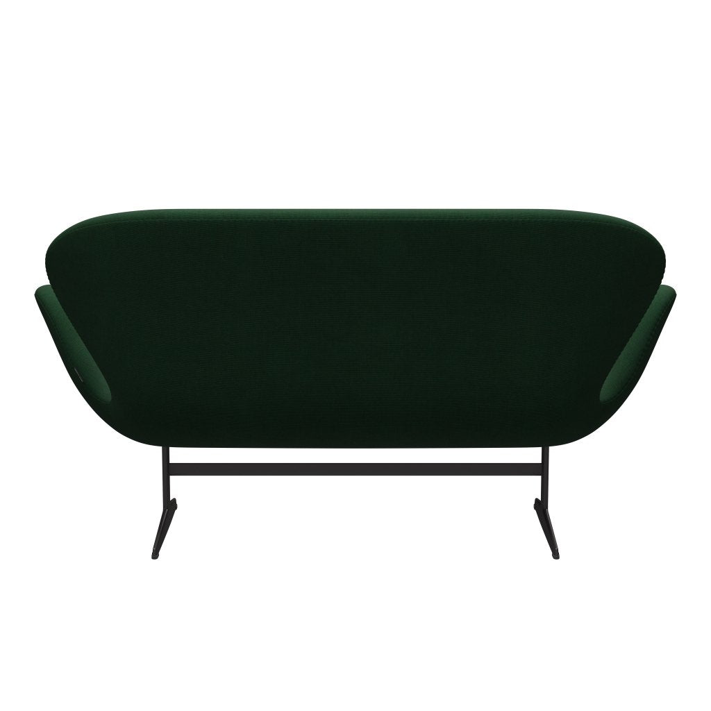 [product_category]-Fritz Hansen Swan Sofa 2 Seater, Warm Graphite/Canvas Grass Green-Fritz Hansen-3321-CA0946-WGBASE-FRI-4