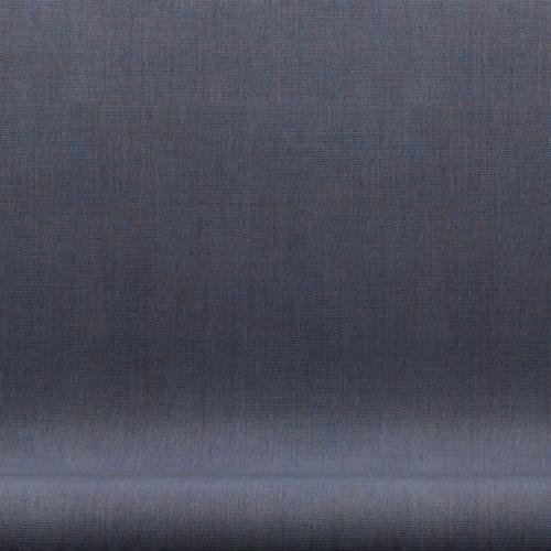 [product_category]-Fritz Hansen Swan Sofa 2 Seater, Warm Graphite/Canvas Light Blue (0734)-Fritz Hansen-3321-CA0734-WGBASE-FRI-6