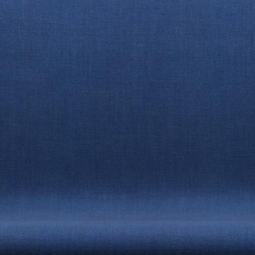 [product_category]-Fritz Hansen Swan Sofa 2 Seater, Warm Graphite/Canvas Light Blue (0746)-Fritz Hansen-3321-CA0746-WGBASE-FRI-6