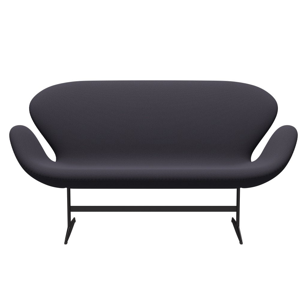 [product_category]-Fritz Hansen Swan Sofa 2 Seater, Warm Graphite/Capture Blue Charcoal-Fritz Hansen-3321-CP5201-WGBASE-FRI-1