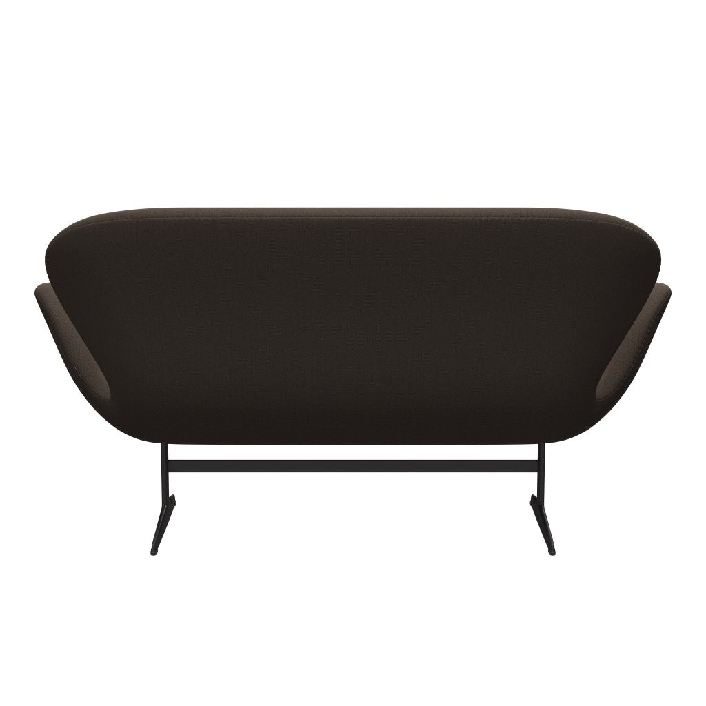 [product_category]-Fritz Hansen Swan Sofa 2 Seater, Warm Graphite/Capture Brown/Green-Fritz Hansen-3321-CP6301-WGBASE-FRI-4