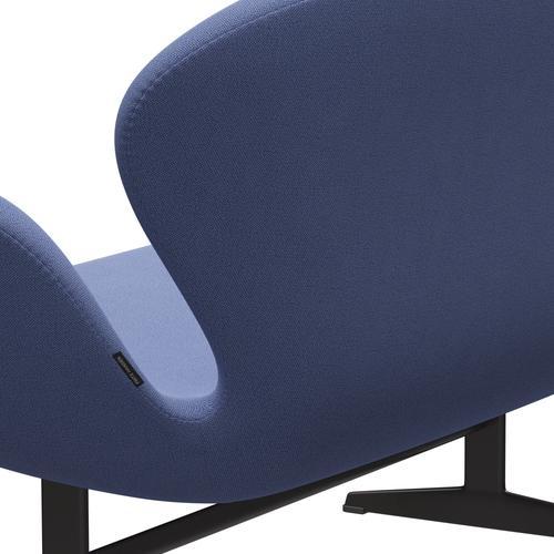 [product_category]-Fritz Hansen Swan Sofa 2 Seater, Warm Graphite/Capture Light Blue (4901)-Fritz Hansen-3321-CP4901-WGBASE-FRI-5